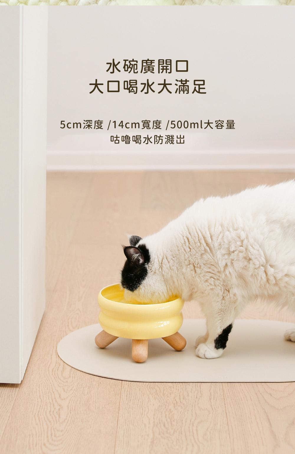 meoof GULU 寵物陶瓷高腳碗