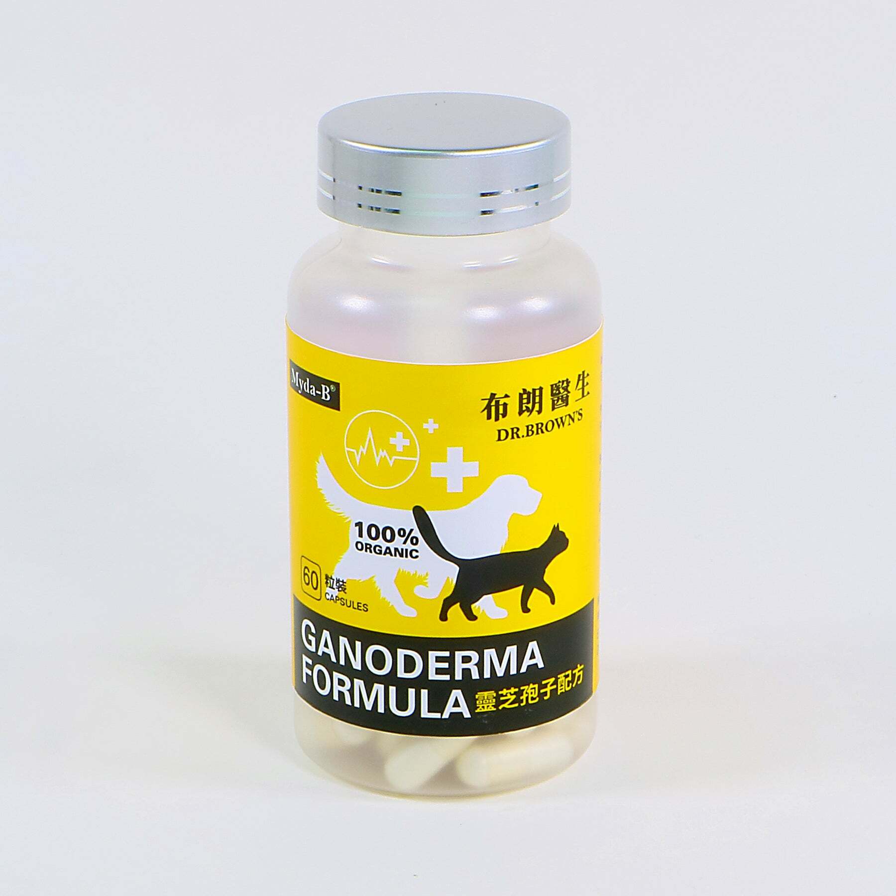 布朗醫生【正品】靈芝孢子配方60's (貓犬營養品)【靈芝孢子配方】Dr. Brown's
