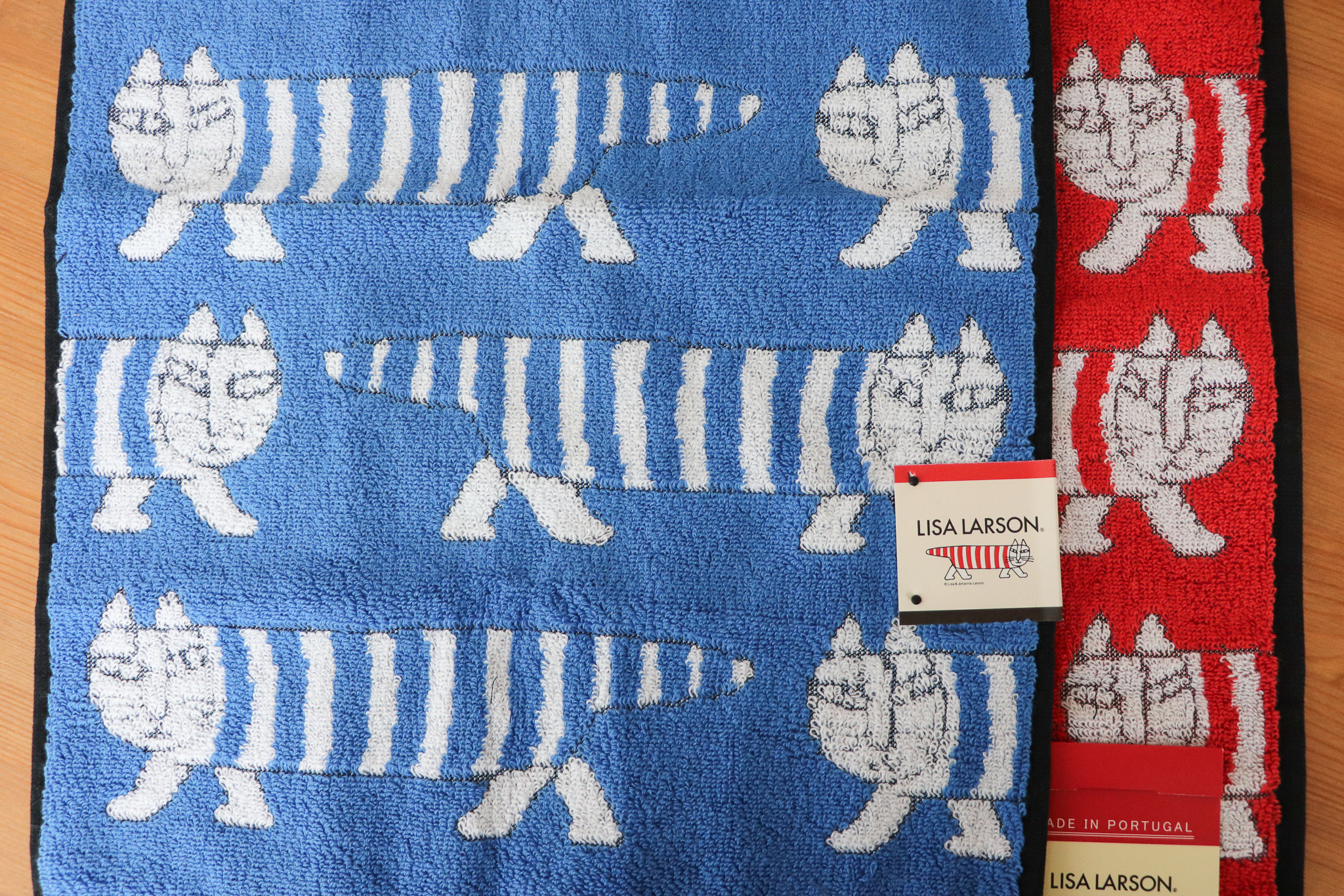LISA LARSON 丸真 純棉 方巾