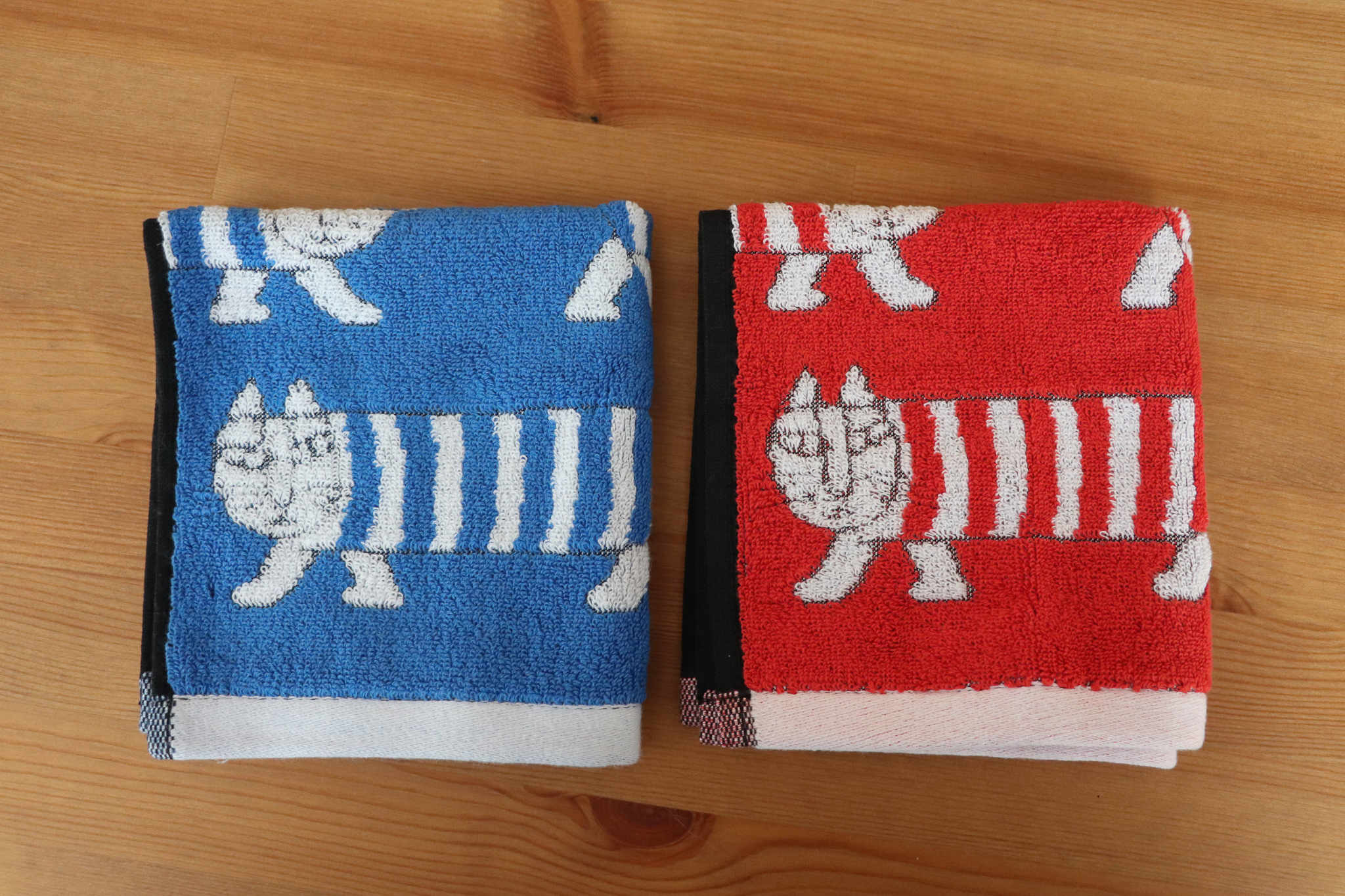 LISA LARSON 丸真 純棉 方巾