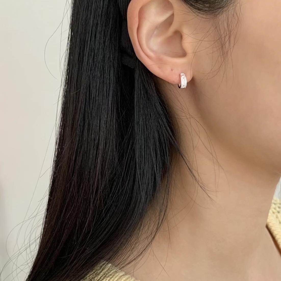 925 silver-Coco earrings