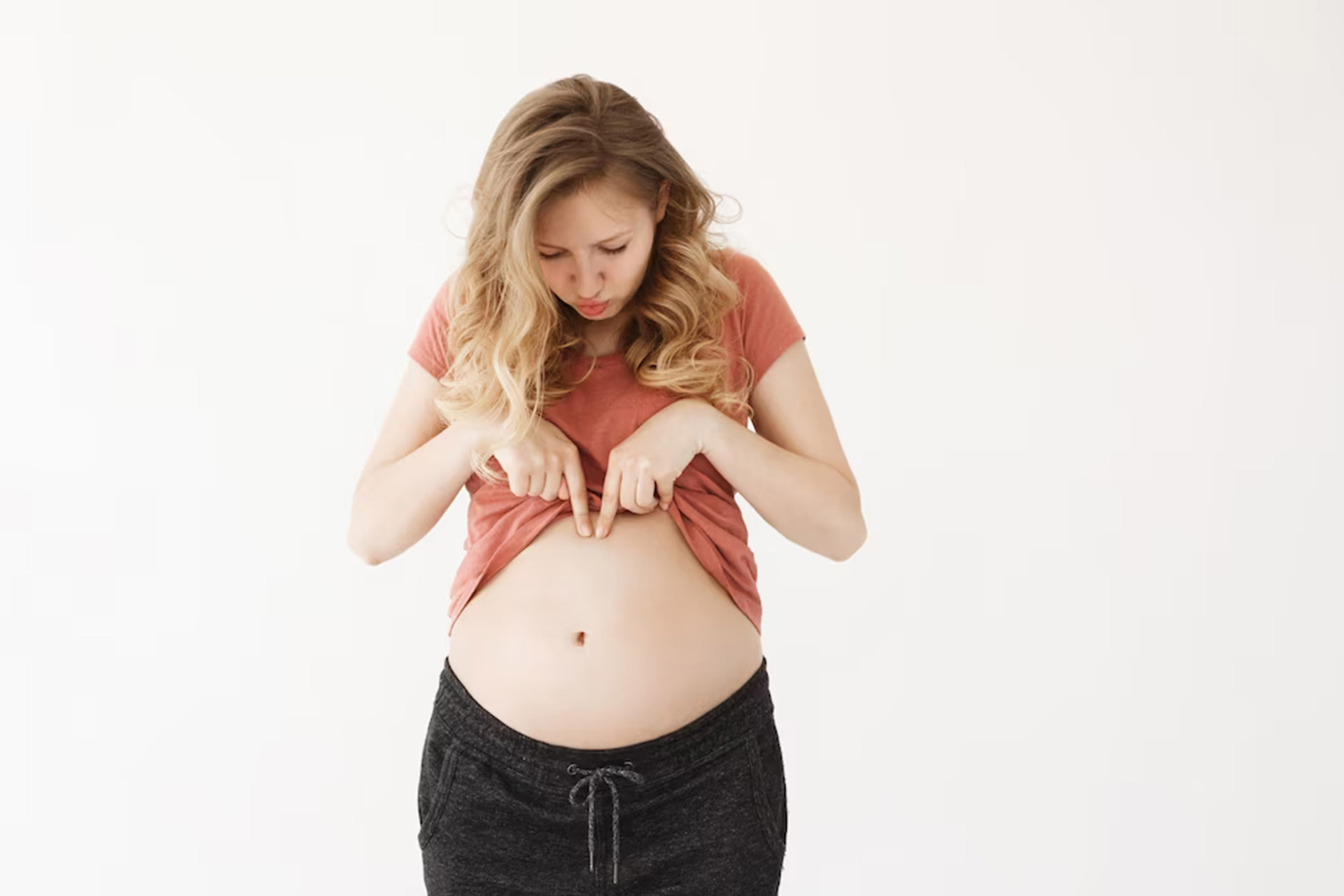 懷孕體重增加太快很焦慮示意圖
