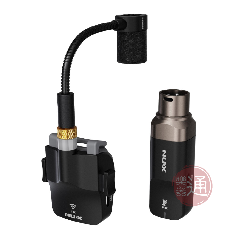 NUX Nux / B-6 樂器無線傳輸系統(薩克斯風專用) — 三峽銅管 / 管樂｜YA! 玩音樂