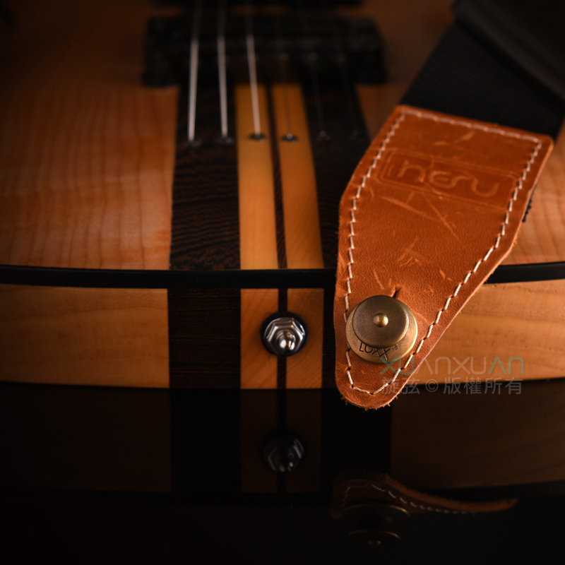 LOXX Loxx 德國製 安全背帶扣 電吉他/貝斯吉他專用款 復古黃銅 — 三峽吉他 / Bass｜YA! 玩音樂