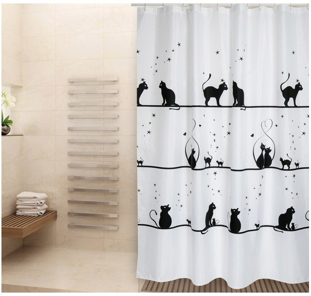 MSV 180x200cm浴簾 (Gatitos) -MSV-144001