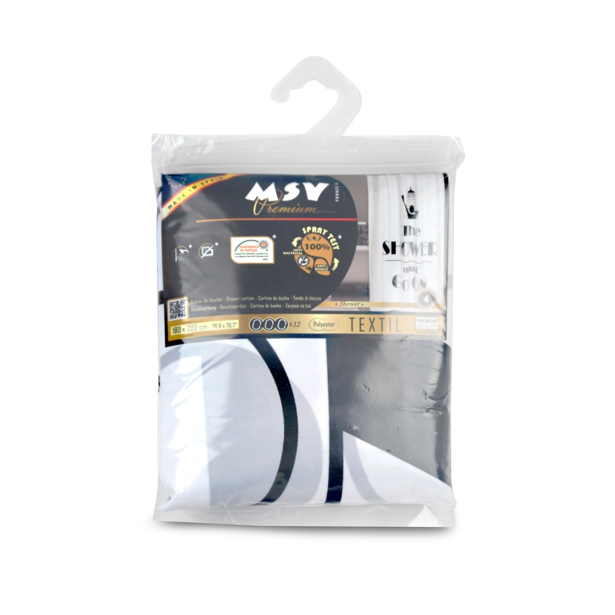 MSV 180x200cm浴簾 (Shower) -MSV-144028