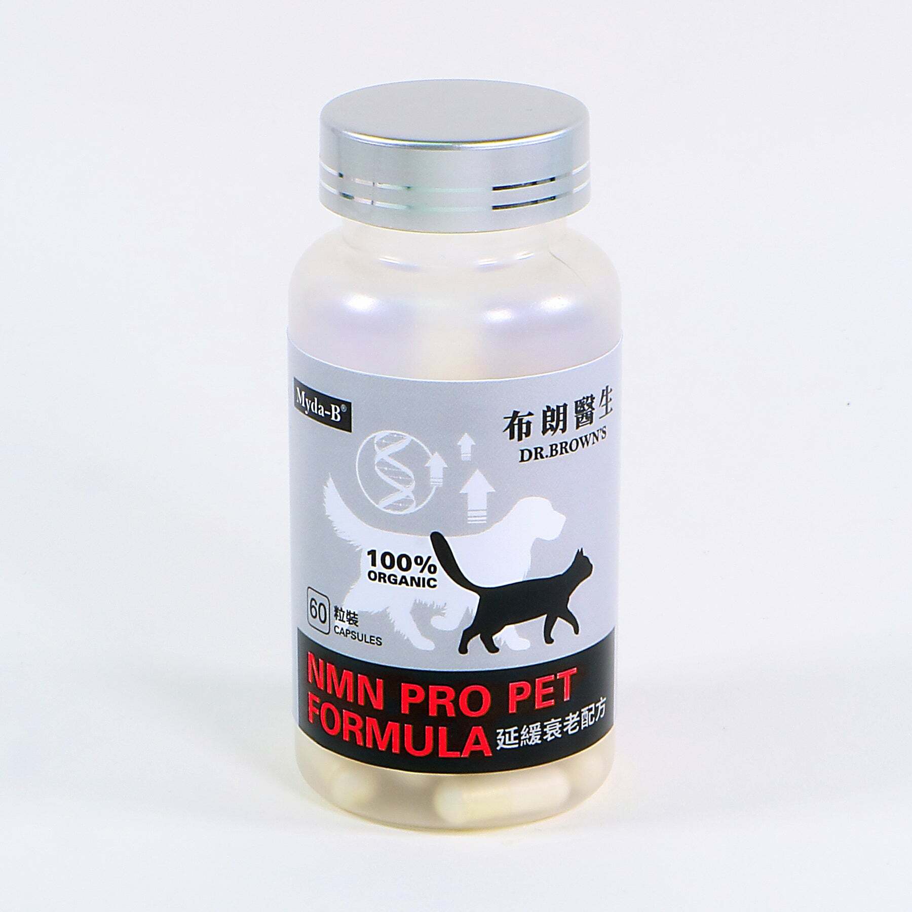 【寵物NMN】布朗醫生【正品】延緩衰老配方(NMN) 60's (貓犬營養品)【延緩衰老配方(NMN) 】Dr. Brown's
