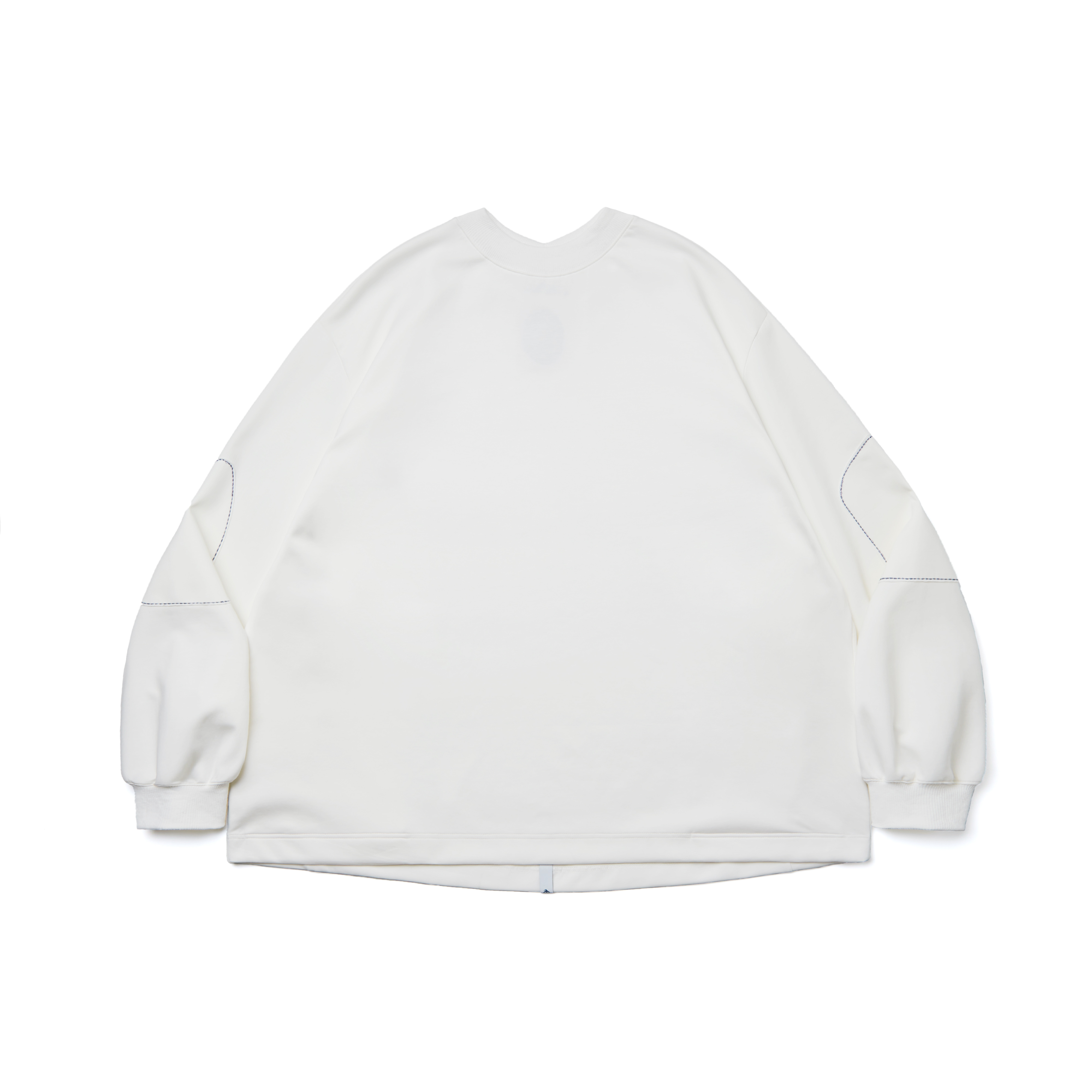 MELSIGN - Patchwork L/S Tee - White