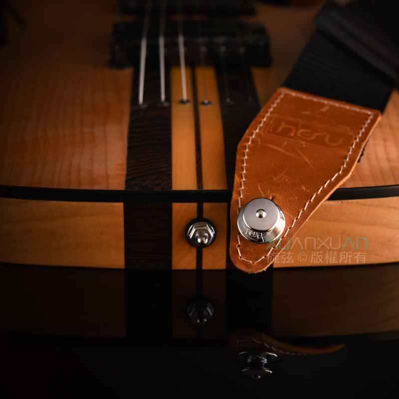 LOXX Loxx 德國製 安全背帶扣 XL厚肩帶專用 電吉他/貝斯吉他專用款 閃耀銀 鍍鉻 — 三峽吉他 / Bass｜YA! 玩音樂