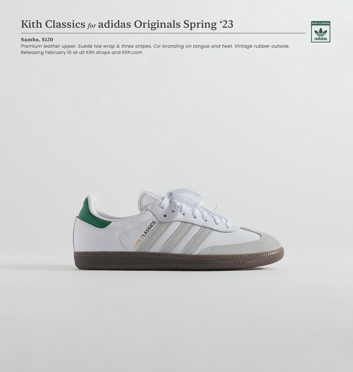 柔らかい 24.5cm KITH × adidas Samba Classics サンバ - 通販 - www