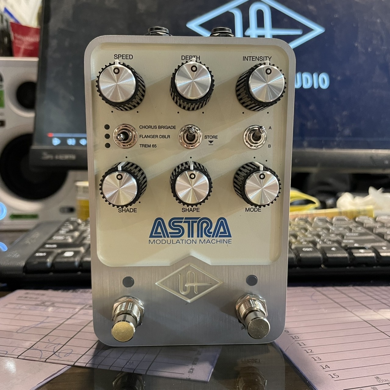 Universal Audio UAFX Astra Modulati 電吉他 單顆 效果器【宛伶樂器】