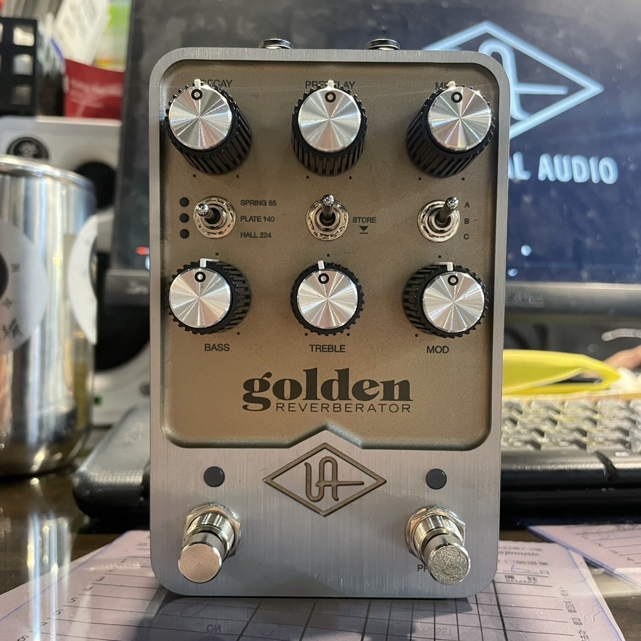 Universal Audio UAFX Golden Reverb 電吉他單顆效果器【宛伶樂器】