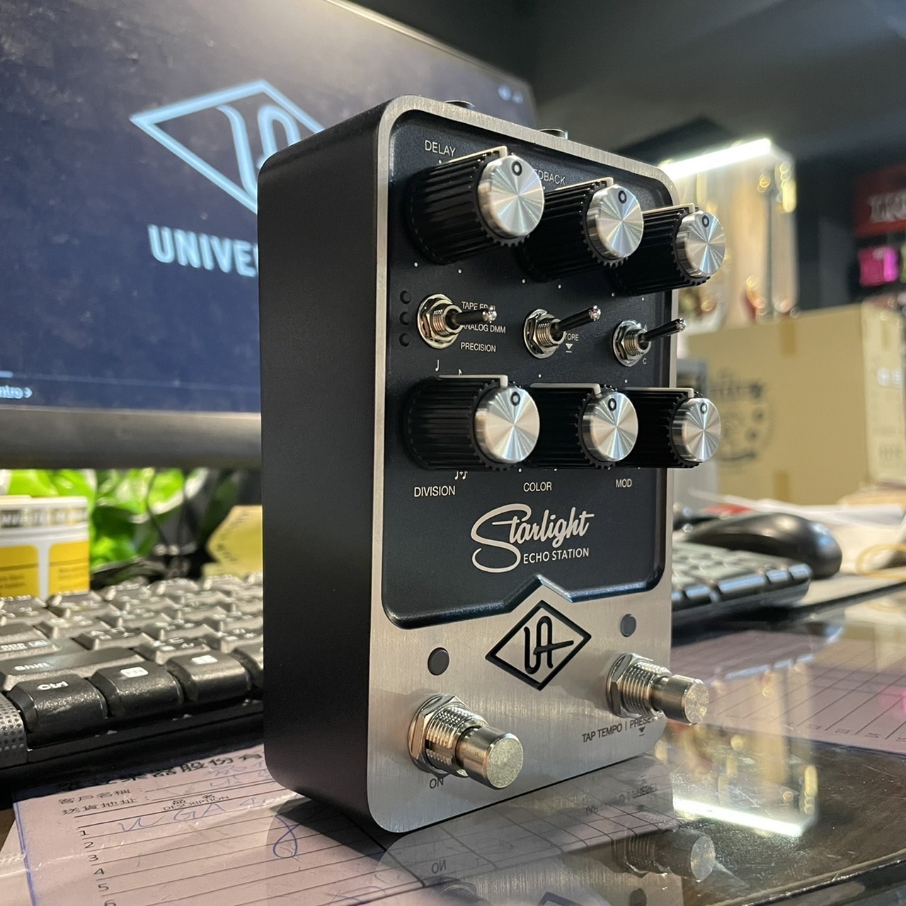 Universal Audio UAFX Starlight Echo 電吉他 單顆 效果器【宛伶樂器】