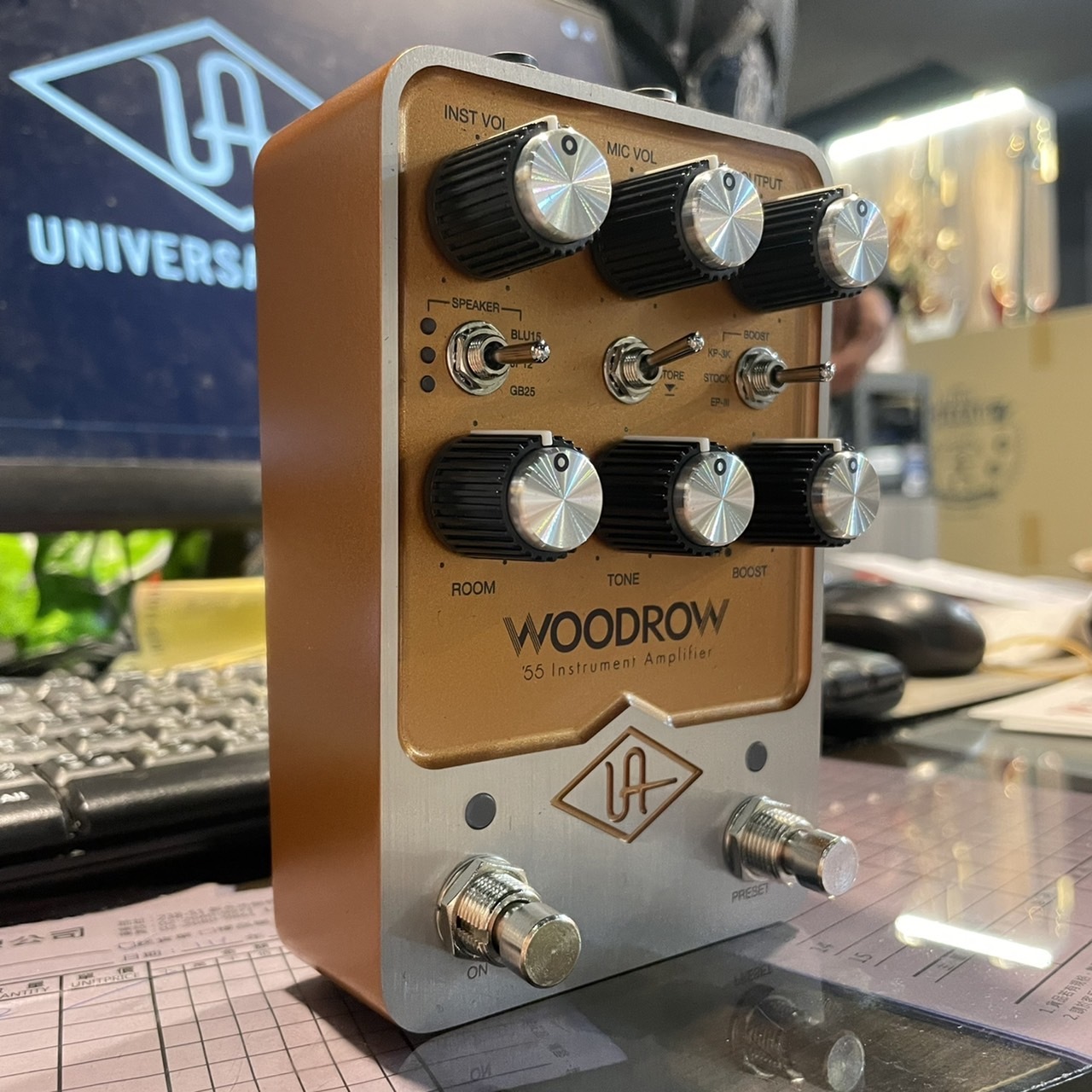 Universal Audio UAFX Woodrow '55 單顆效果器【宛伶樂器】