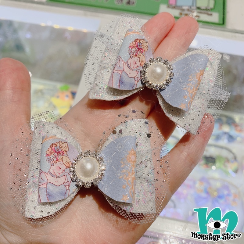 灰姑娘蝴蝶髮夾