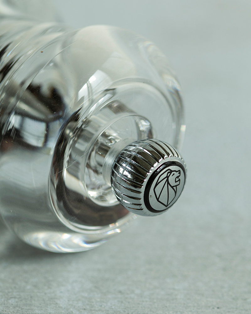 胡椒與鹽巴研磨罐組  |  透明色