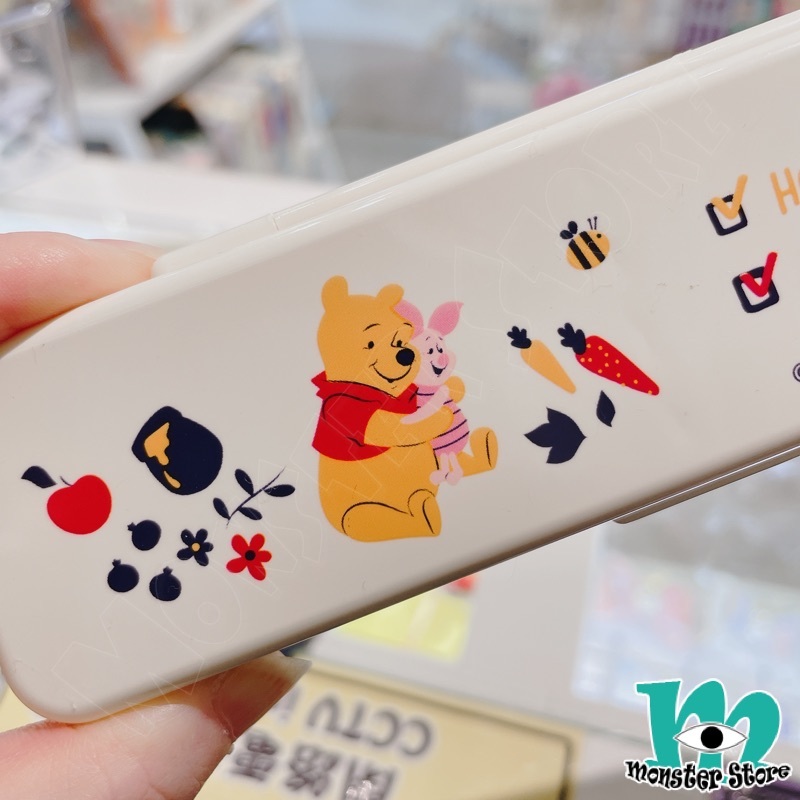 小熊維尼豬仔筷子匙羮連盒