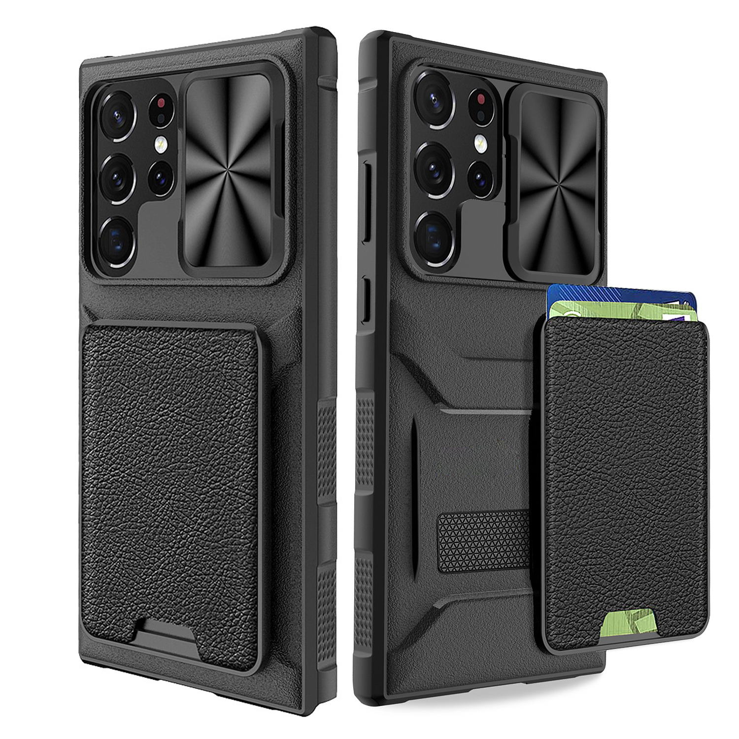 【S23 Ultra現貨】XPRO - Card Glide Pro - Samsung S23 Ultra Case 卡片夾滑蓋鏡頭保護高度防撞手機保護殼