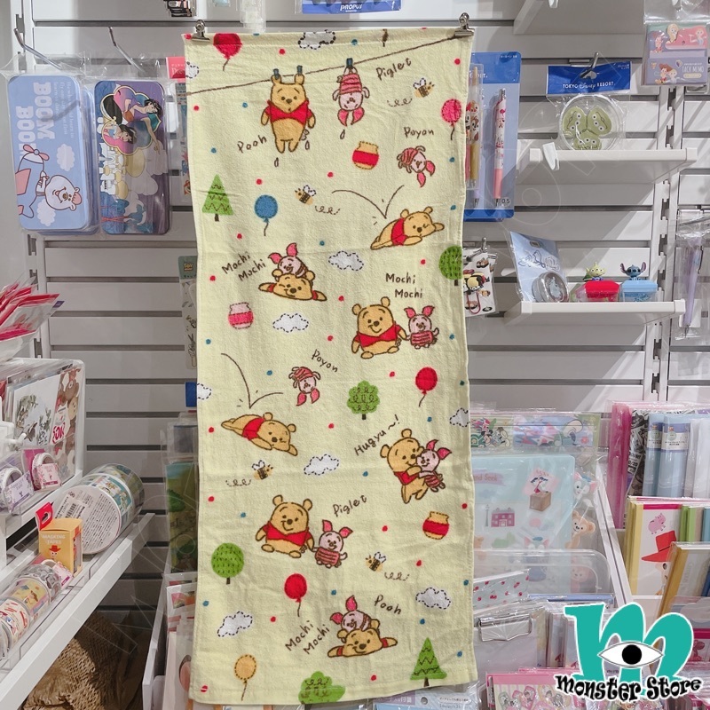 小熊維尼豬仔毛巾/長面巾