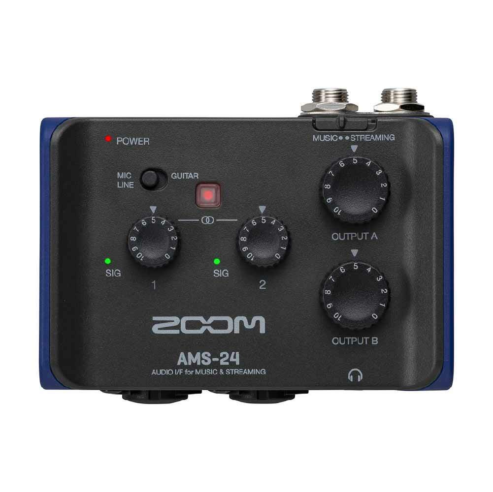 Zoom Zoom / AMS-24 2in/4out USB-C錄音介面 — 三峽錄音 / 音響｜YA! 玩音樂