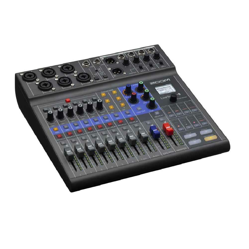 Zoom Zoom / Livetrak L-8 8軌數位混音機/USB 2.0錄音介面(iOS可用) — 三峽錄音 / 音響｜YA! 玩音樂