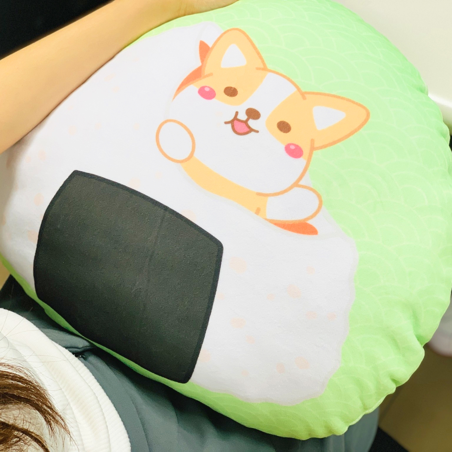 柴語錄聯名授權 三角抱枕