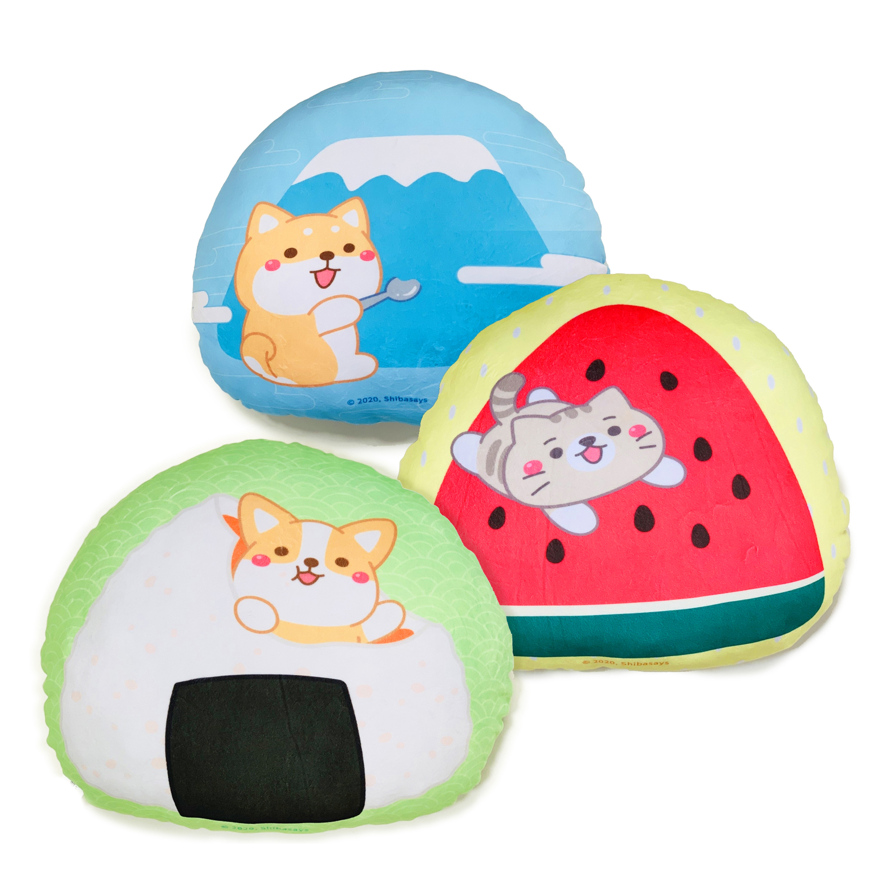 柴語錄聯名授權 三角抱枕