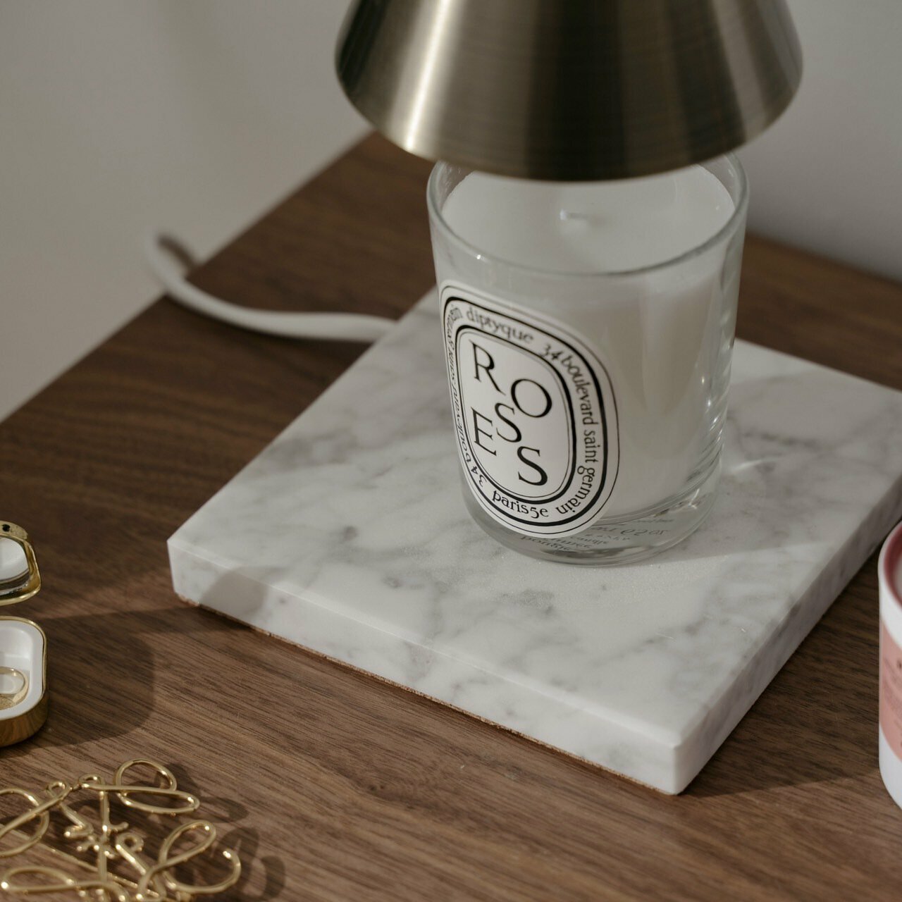 【熱銷推薦】HOOOME 典雅大理石款 融蠟燈 香氛蠟燭暖燈 ( 2色 )