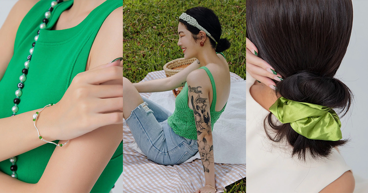 2023流行色 愛情鳥綠 - BONNY&READ飾品