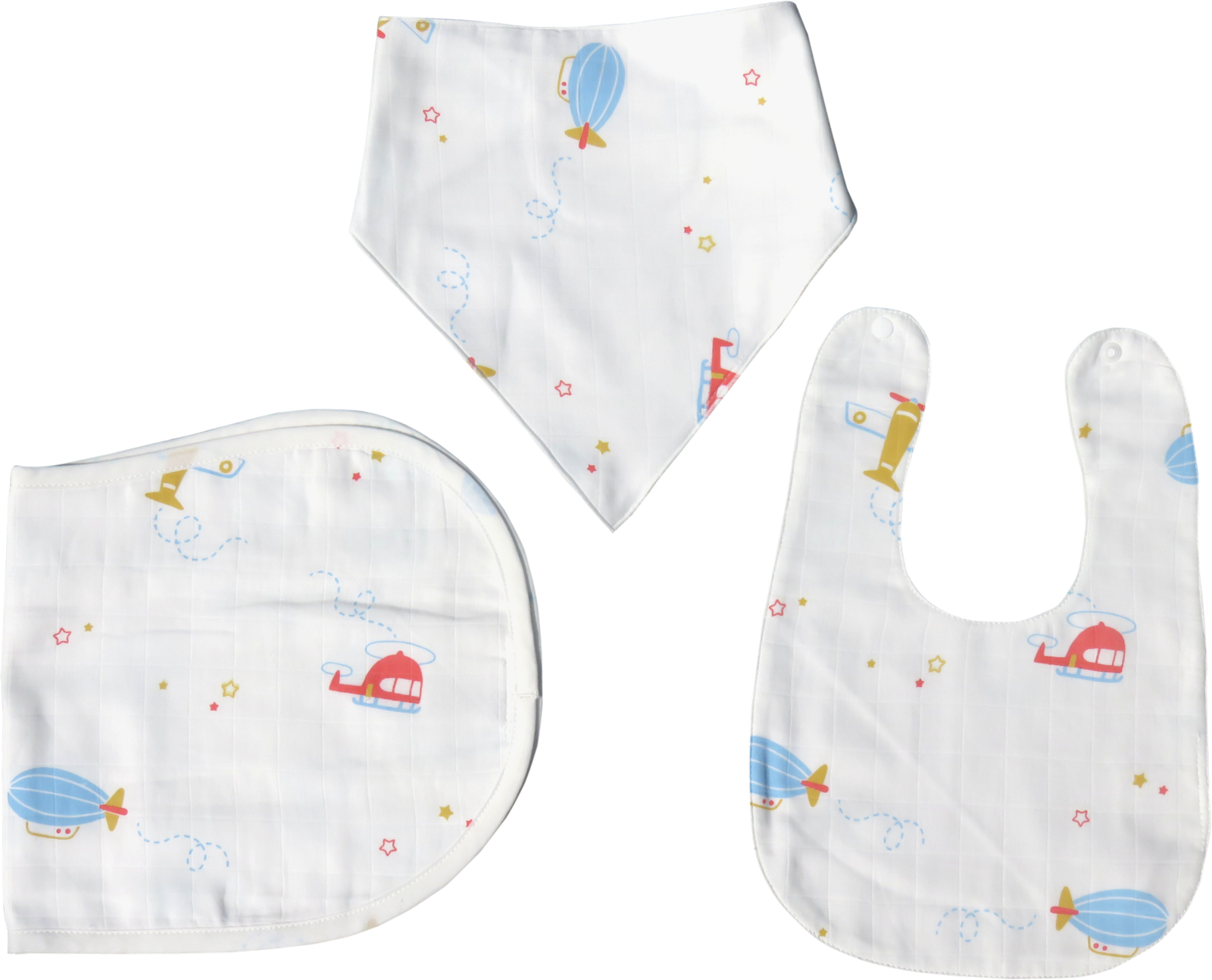 CEDAR頂級舒棉兜兜禮盒(三件組)-星空飛行