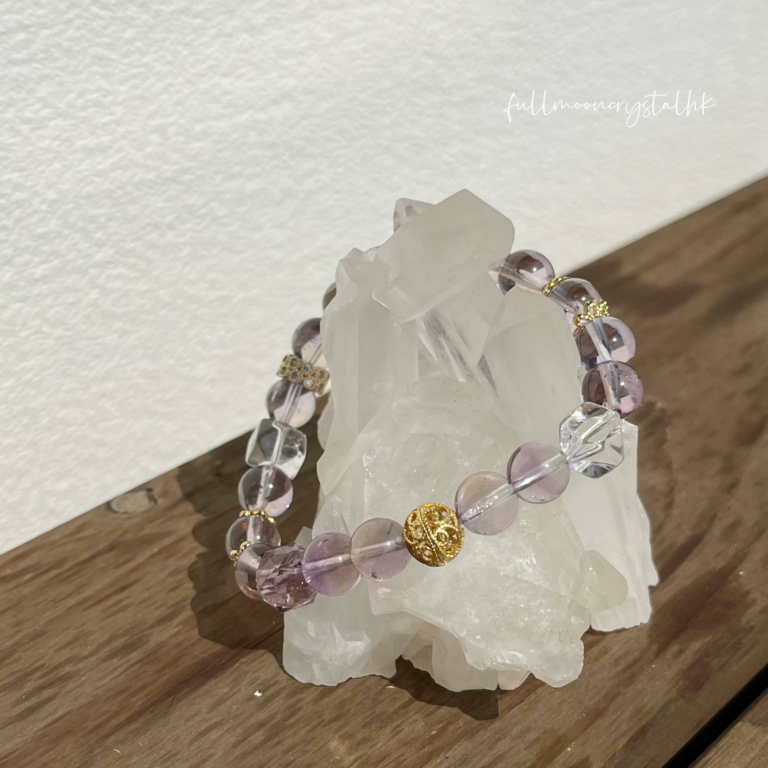 紫黃晶設計款手串