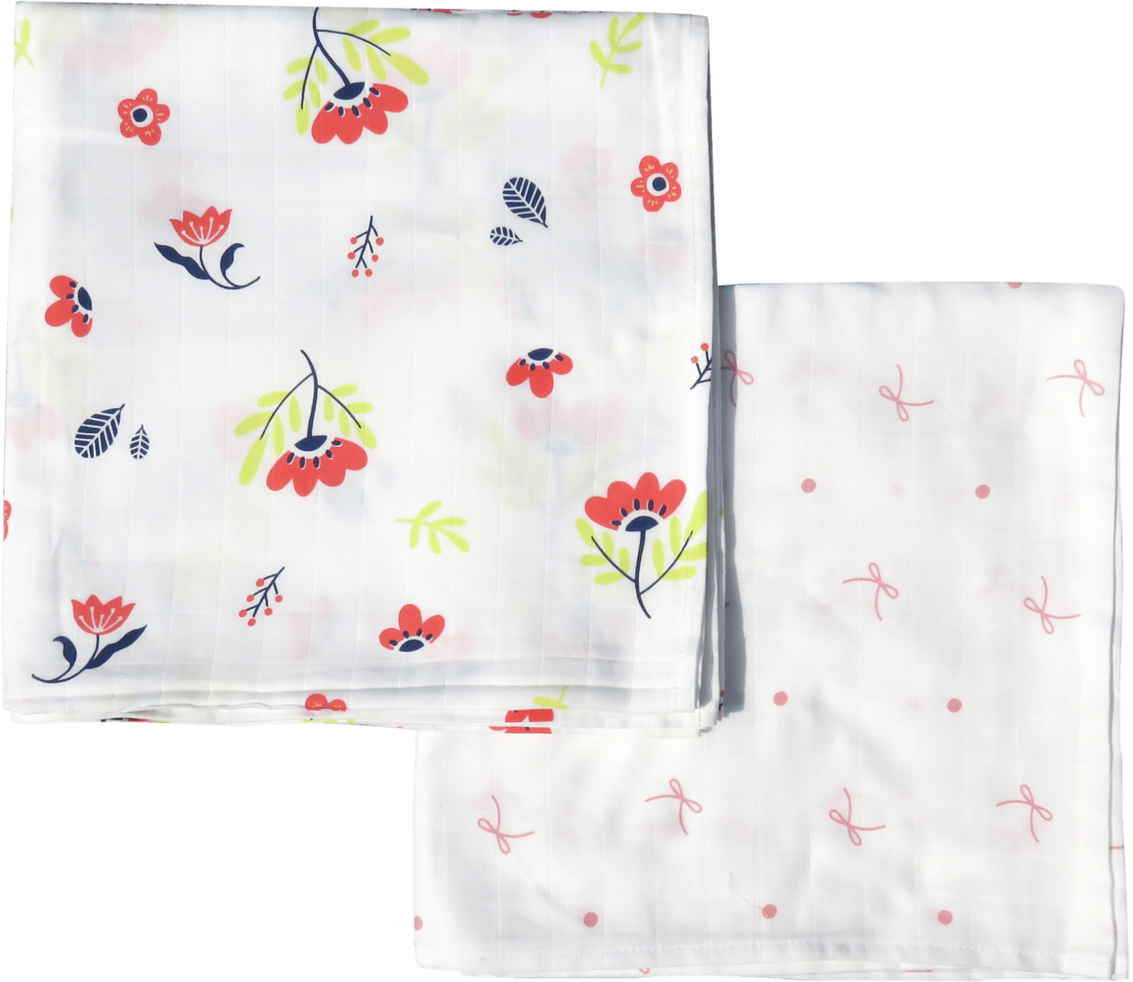 CEDAR頂級舒棉包巾禮盒(二件組)-花園朵朵