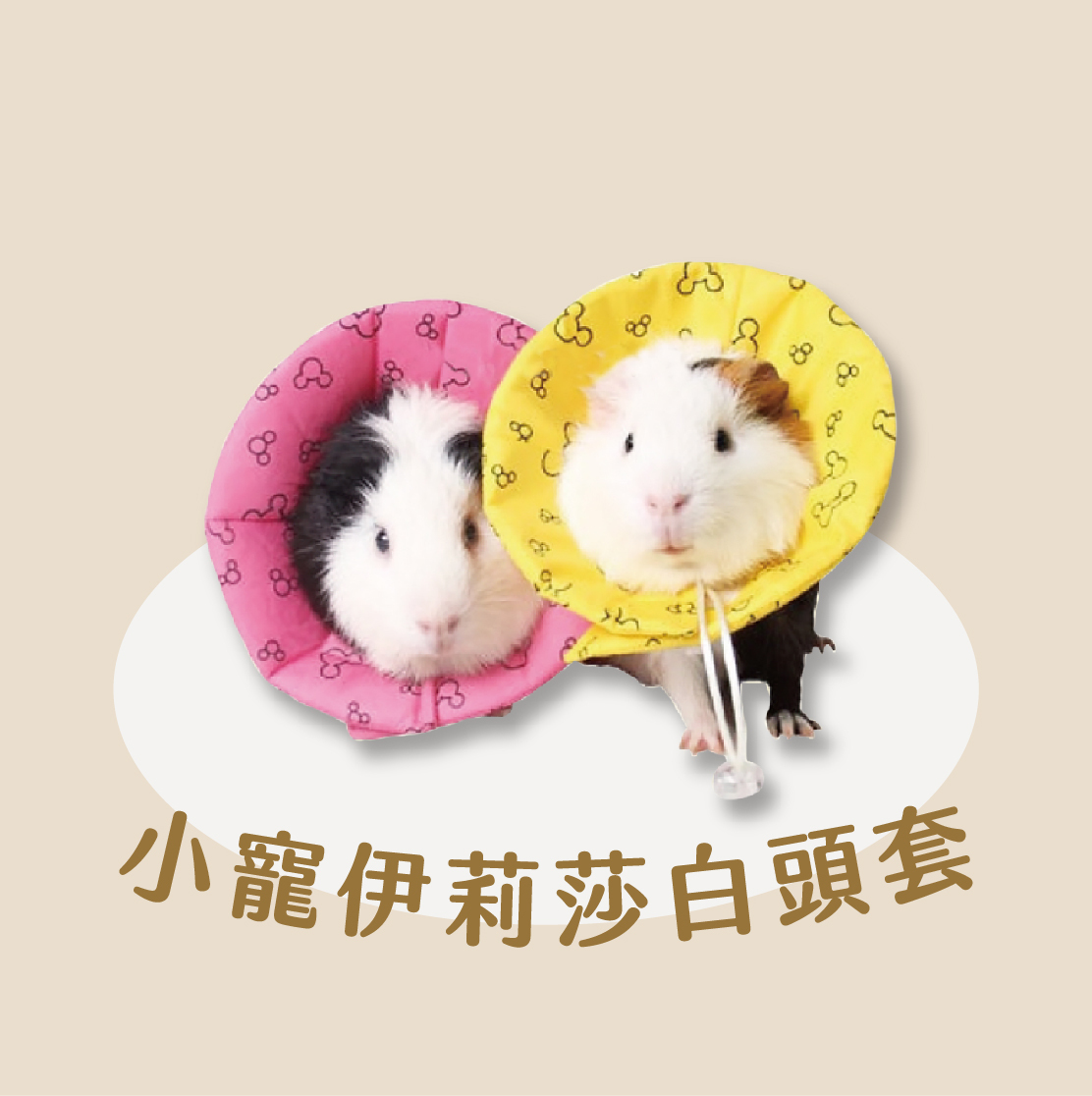小寵伊麗莎白頭套