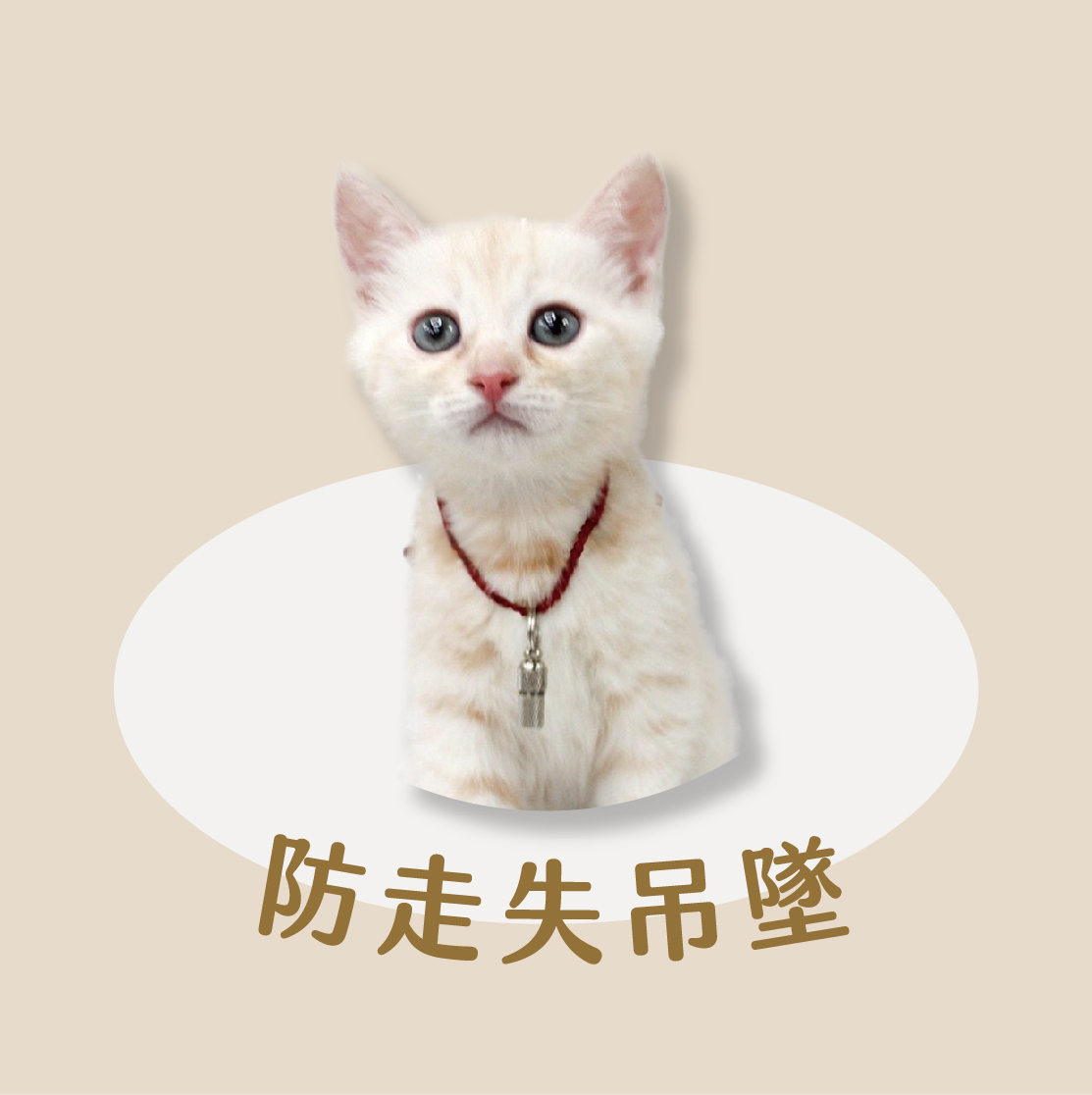 寵物防走失吊墜