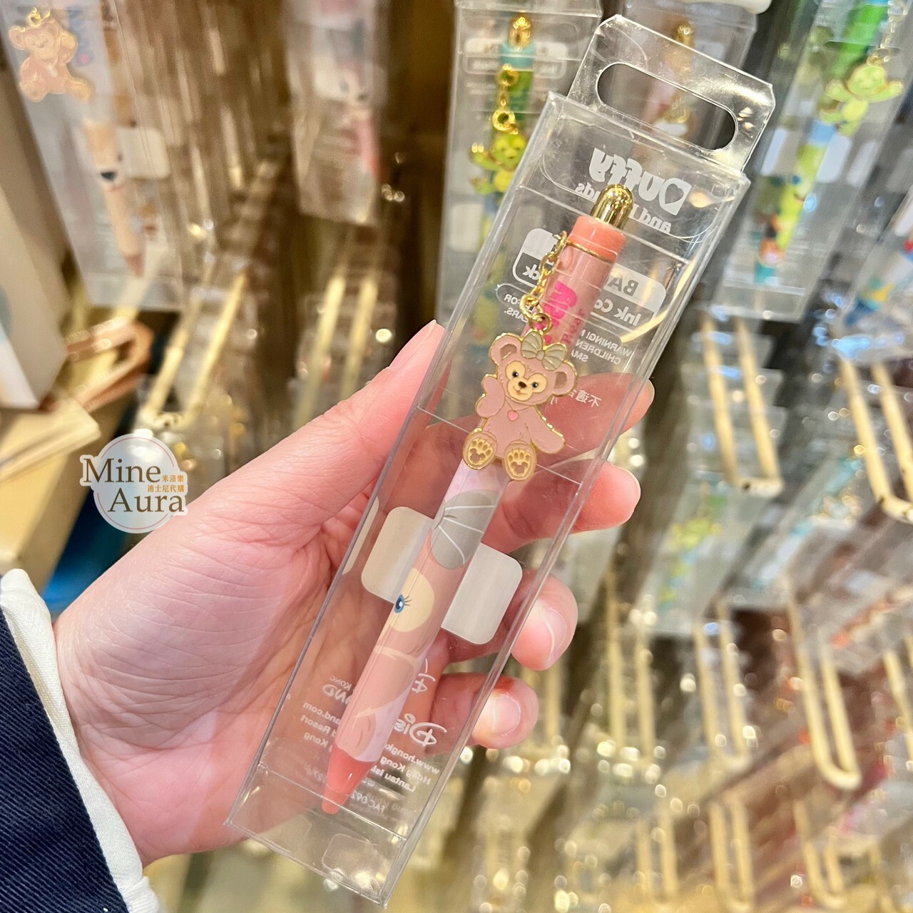 雪莉玫 ShellieMay 金屬墜飾 圓珠筆 文具用品 -香港迪士尼樂園