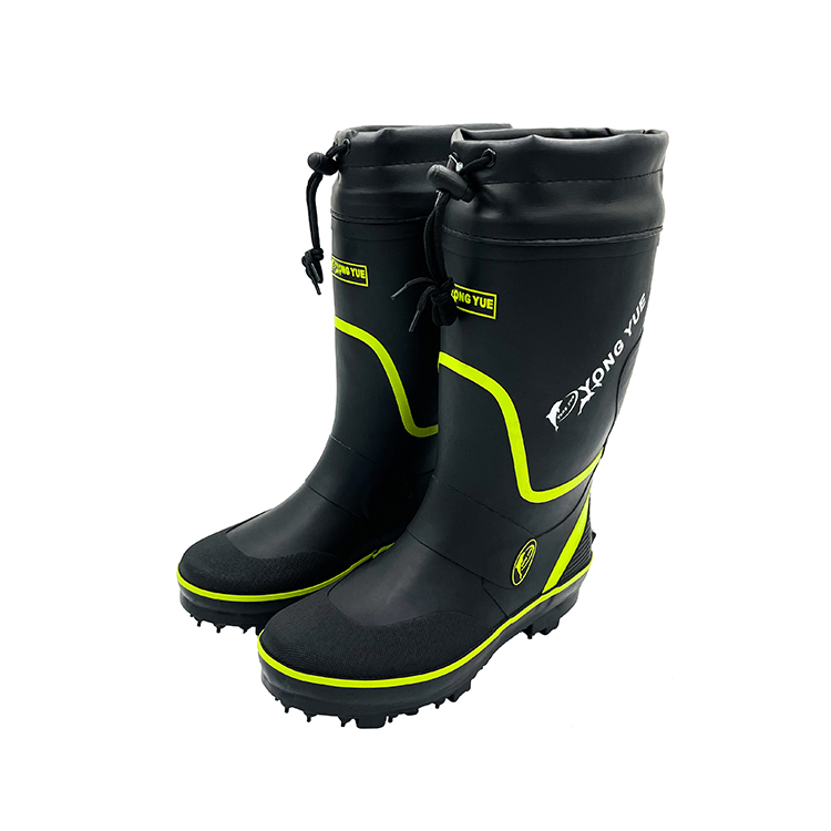 YONGYUE長筒磯釣鞋/橡膠鋼釘底