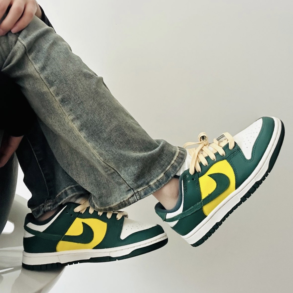 NIKE DUNK LOW 巴西森林 高貴綠 綠黃 FD0350-133