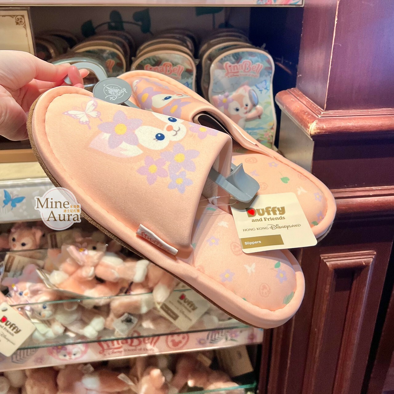 玲娜貝兒 LinaBell 室內拖 拖鞋 -香港迪士尼樂園