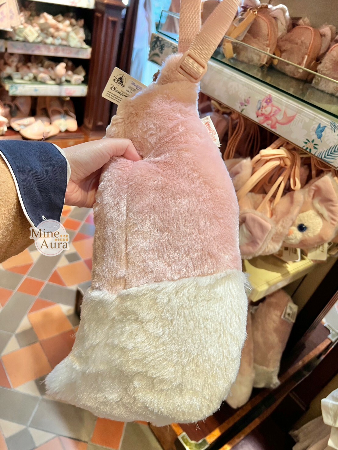 玲娜貝兒 Lina bell 造型 穿戴式 絨毛 尾巴 -香港迪士尼樂園