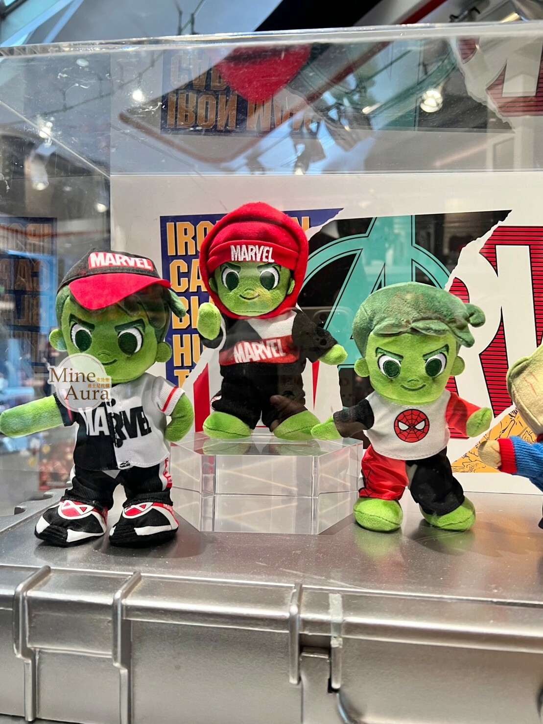 nuiMOs 浩克 Hulk 可動關節 絨毛 娃娃公仔 漫威 Marvel -香港迪士尼樂園