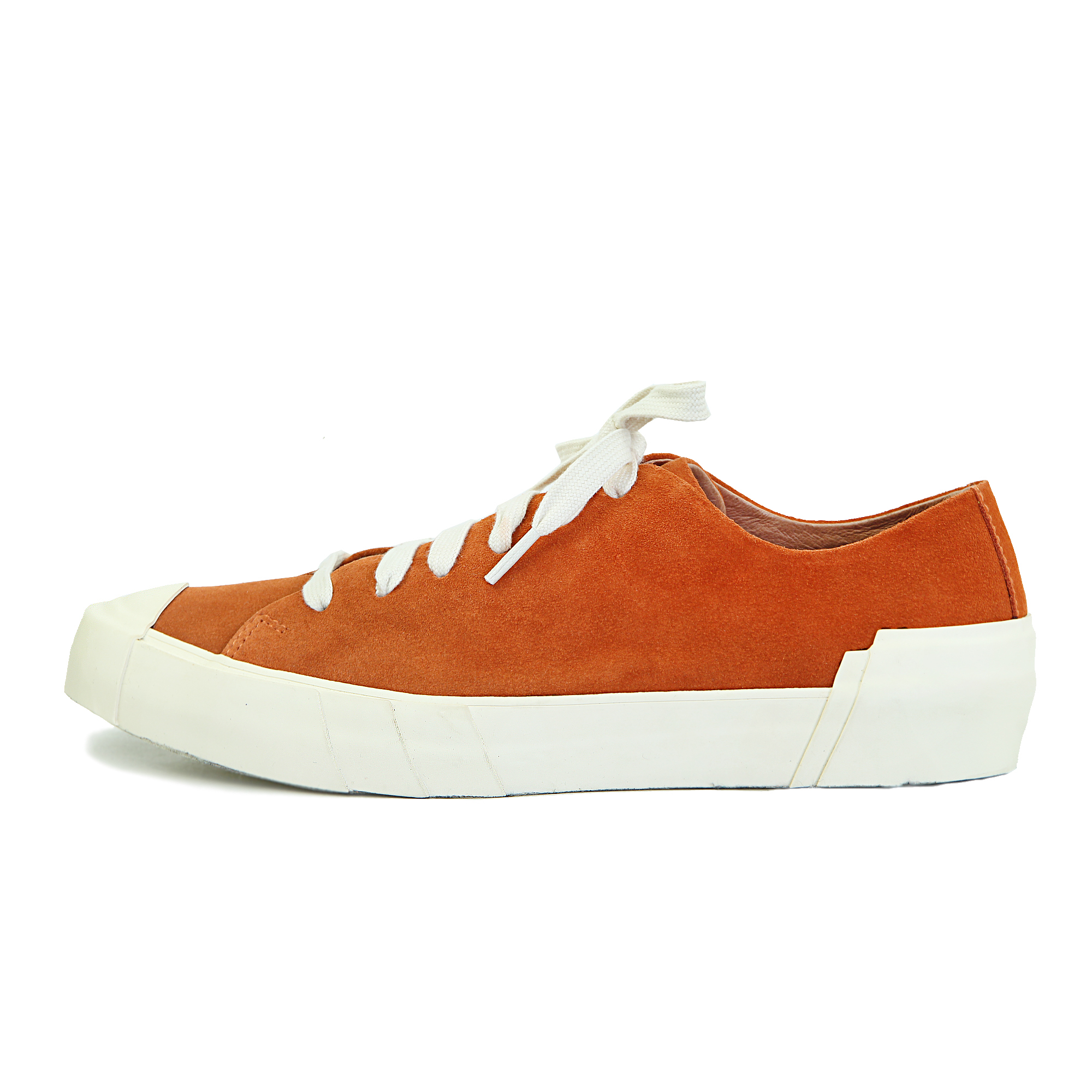 Eskimo M1185 Orange Leather Sneakers
