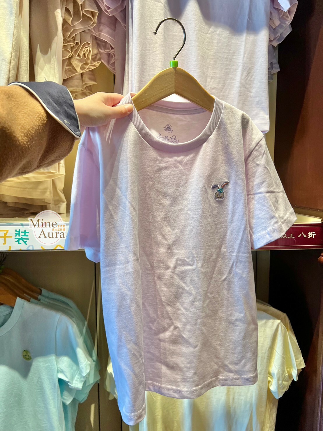 史黛拉露 星黛露 StellaLou 刺繡大頭 短T 上衣 兒童/成人 親子裝 -香港迪士尼樂園