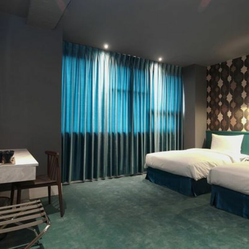 【電子票劵】臺中火車站住宿｜華利大旅社 兩床