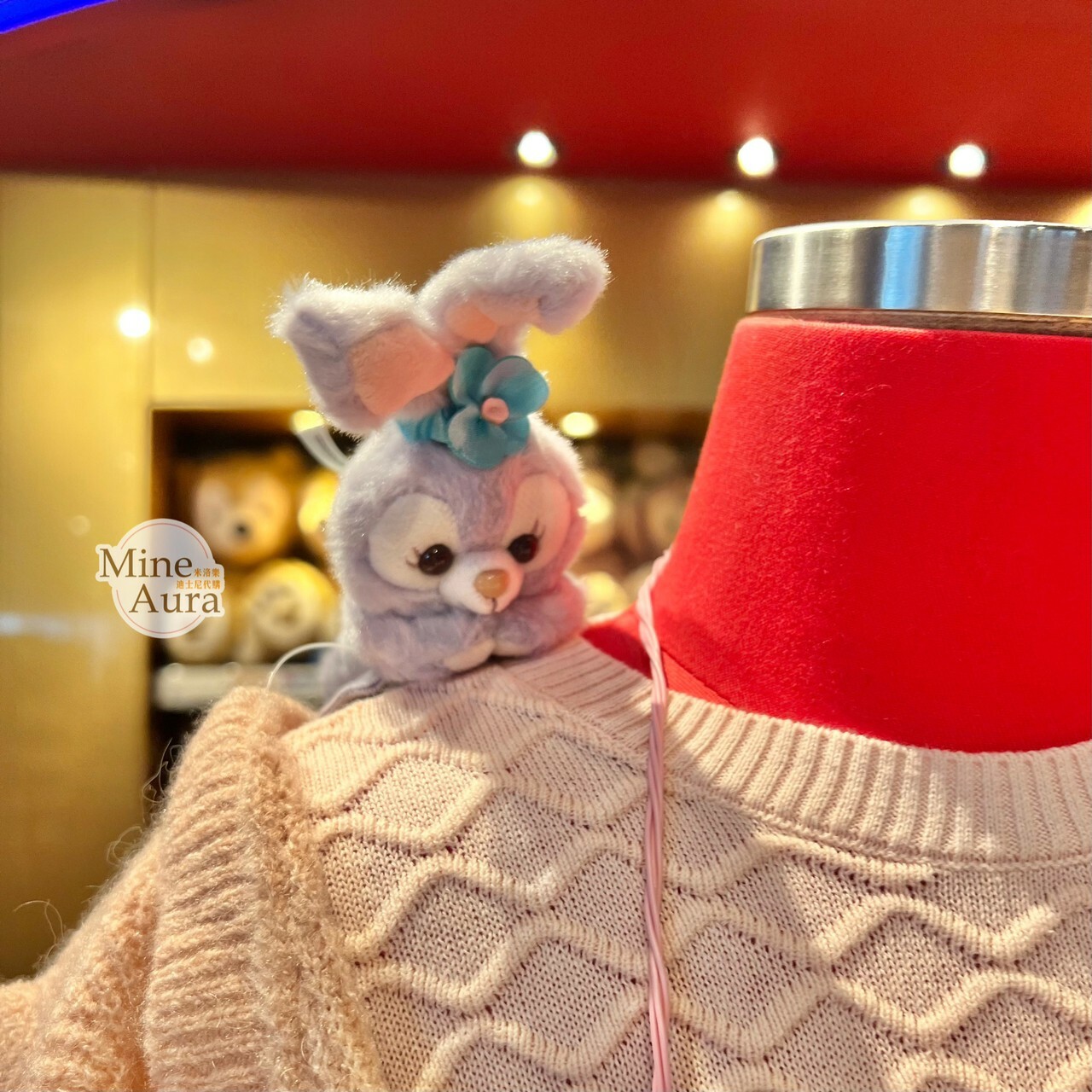 (現貨) 史黛拉露 星黛露 StellaLou 磁鐵 趴趴 趴姿 絨毛 娃娃 公仔 -香港迪士尼樂園