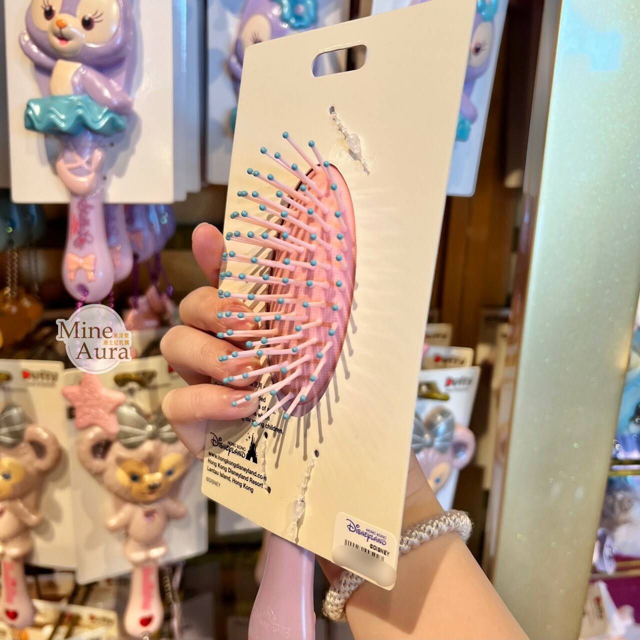 史黛拉露 星黛露 StellaLou 立體造型 梳子 美髮梳 -香港迪士尼樂園