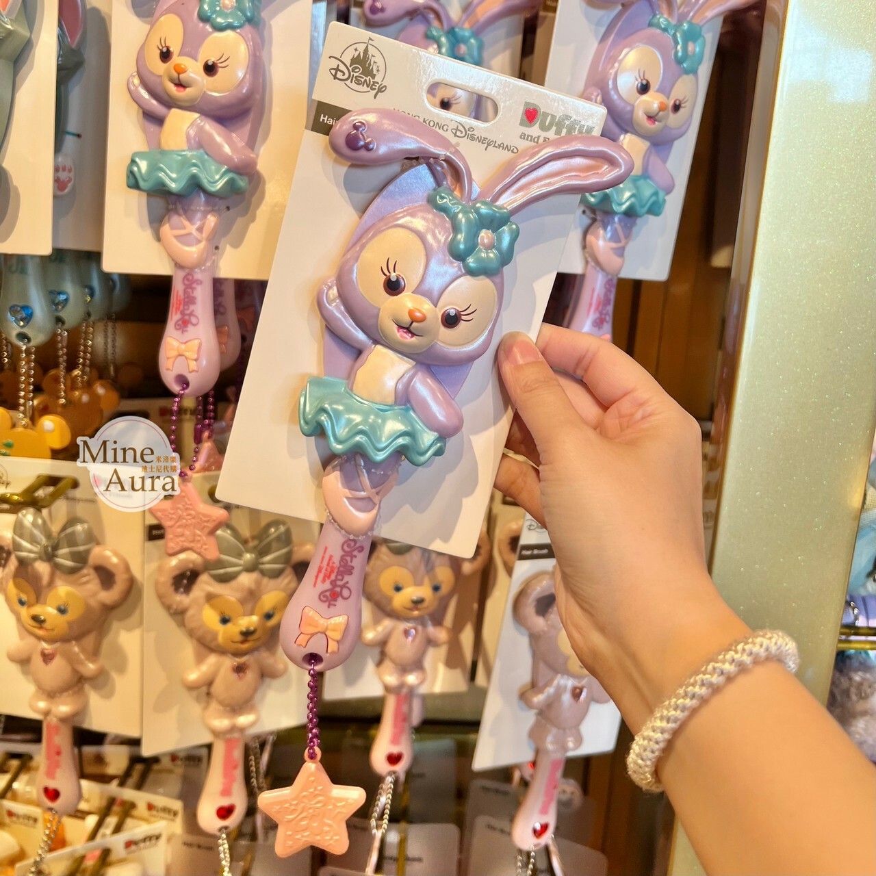 史黛拉露 星黛露 StellaLou 立體造型 梳子 美髮梳 -香港迪士尼樂園