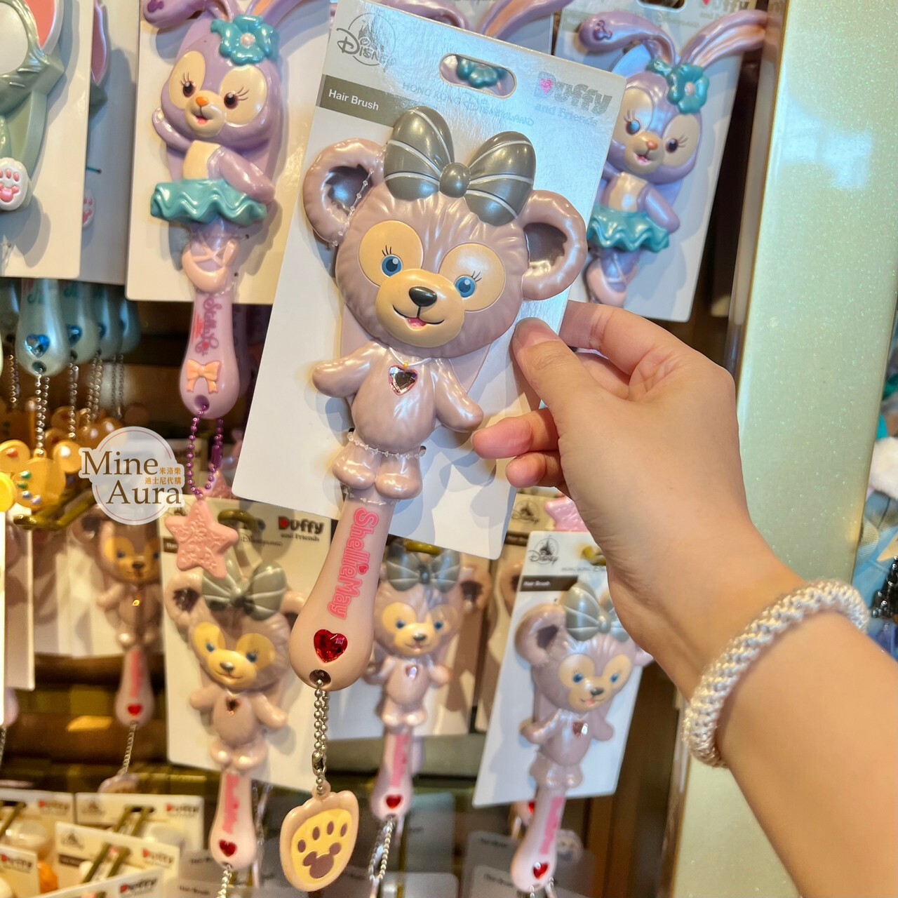 雪莉玫 ShellieMay 立體造型 梳子 美髮梳 -香港迪士尼樂園