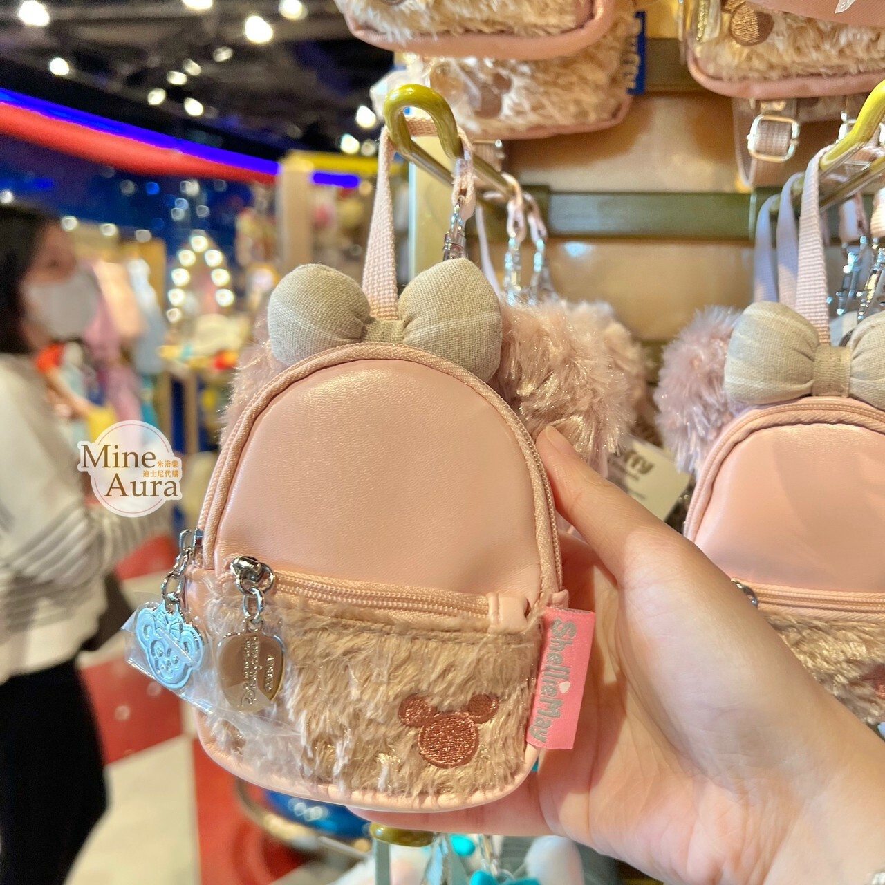 (現貨) 雪莉玫 ShellieMay 迷你後背包造型 零錢包 掛包 小包 -香港迪士尼樂園