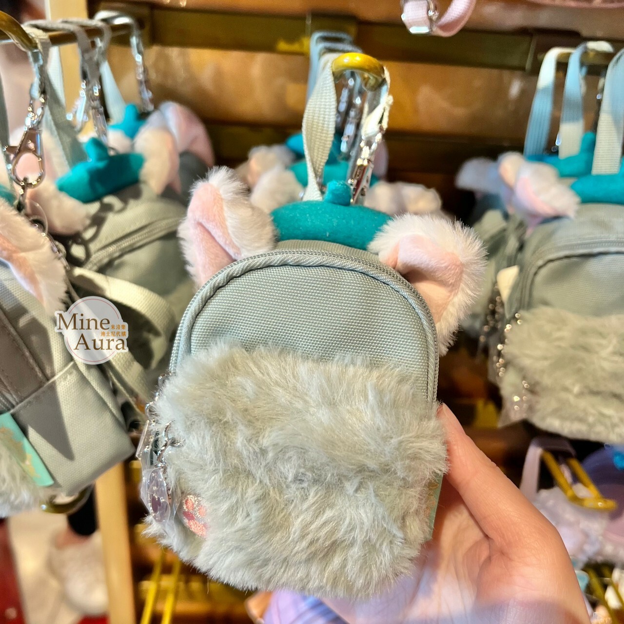 (現貨) 傑拉托尼 畫家貓 Gelatoni 迷你後背包造型 零錢包 掛包 小包 -香港迪士尼樂園