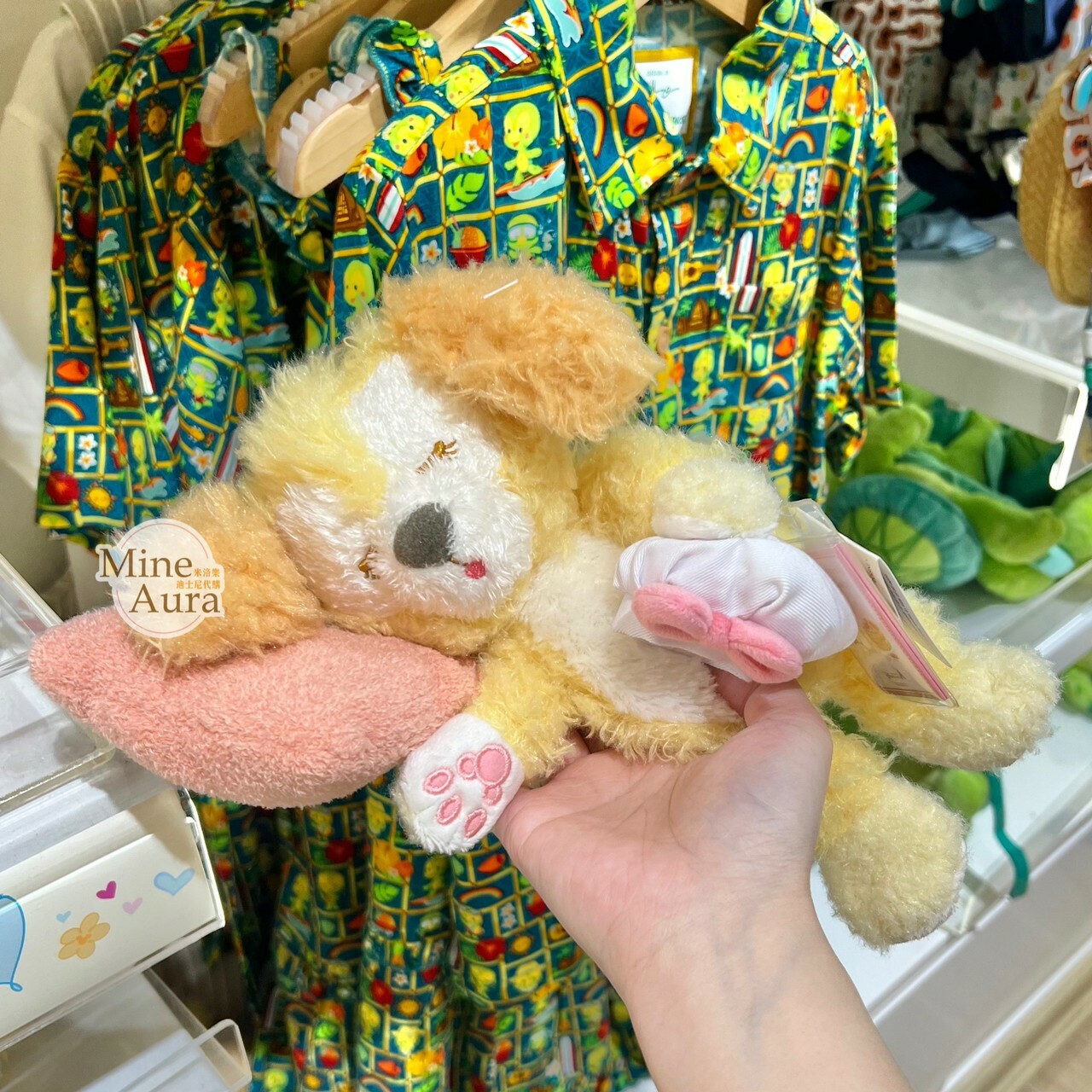 (現貨) 甜睡 Duffy's Sweet Dreams 可琦安 餅乾 CookieAnn 睡顏 娃娃 玩偶 -香港迪士尼樂園